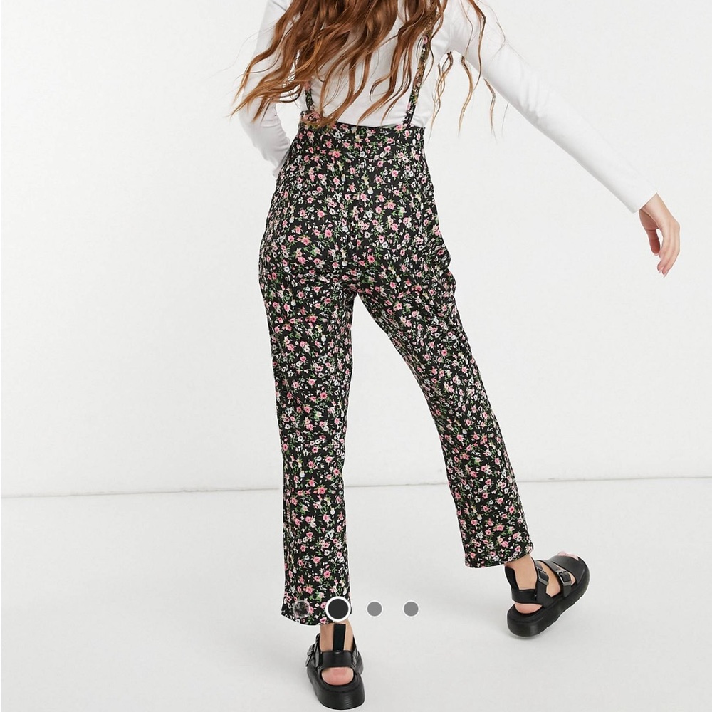 ASOS Design cami floral overalls